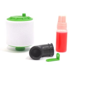Fastrax 1/10th Air Filter Re-Buildable - Green