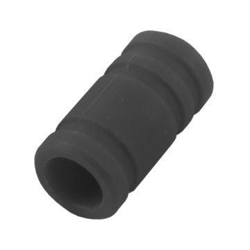 Fastrax 1/10th Nitro RC Car Pipe/Manifold Exhaust Coupling - Black