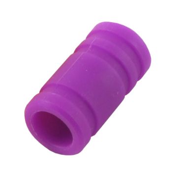 Fastrax 1/10th Nitro RC Car Pipe/Manifold Exhaust Coupling - Purple