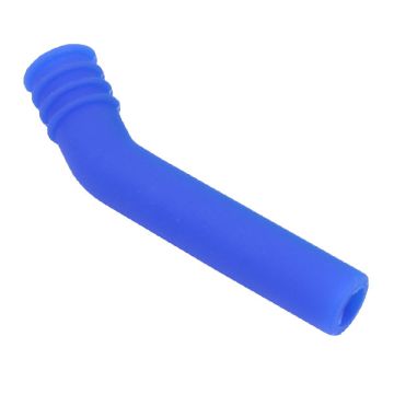 Fastrax Large Exhaust Deflector for 1/8 Scale Nitro R/C Car Engine - Blue