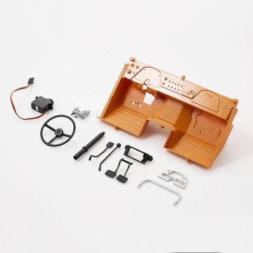 FMS 1:10 11035 Steering Wheel And Instrument Panel Set (Yell