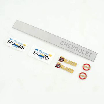 FMS FCX10 11001 Logo And License Plate