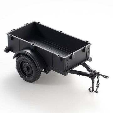 FMS 1:18 / 1:12 Utility Trailer A Black
