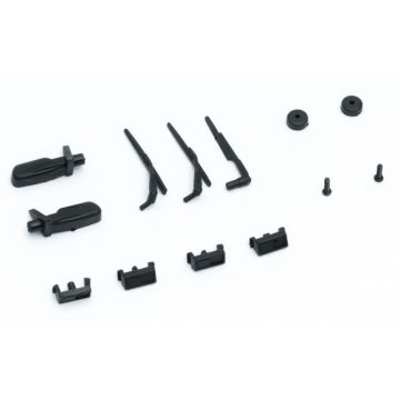 FMS 12483 Rearview Mirror, Wiper And Handle