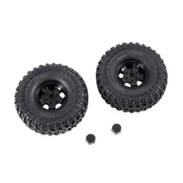 FMS 11042 Wheel Assembly 1pair (25 Degrees)