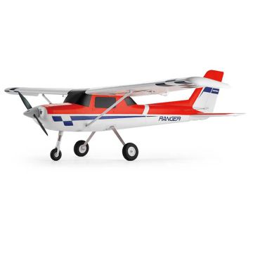 FMS 1220mm Ranger EP V2 ARTF (no Tx/Rx/Batt) RC Trainer Plane w/Gyro – Red