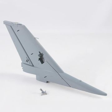 FMS 64mm F-16 Vertical Stabilizer - Grey