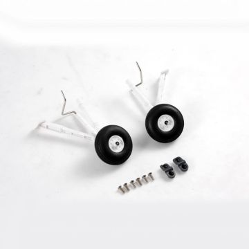 FMS 64mm F-16 Main Landing Gear Set (Left & Right) - Grey