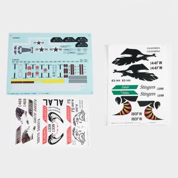 FMS 64mm F-16 Decal Sheet - Grey