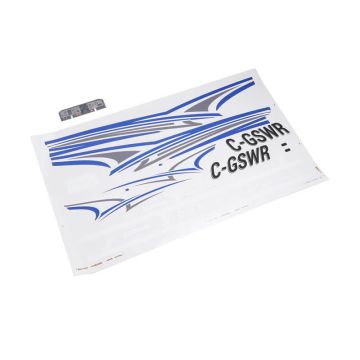 FMS Cessna 182 1500 Decal Sheet