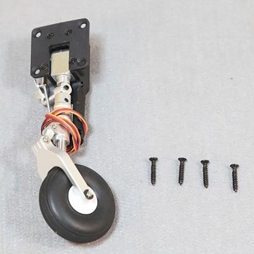 FMS 70mm Yak130 Front Landing Gear System - V2 Metal