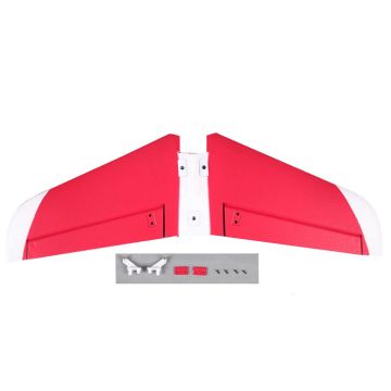FMS 80mm Futura Red Horizontal Stabilizer