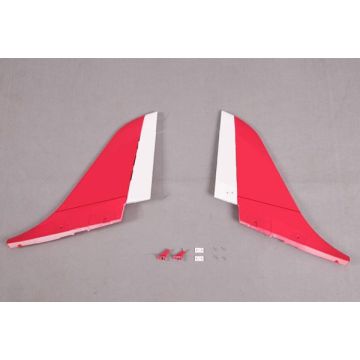 FMS 90mm Super Scorpion Vertical Stabilzer Red