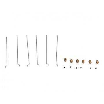 FMS 3000mm Fox Glider Linkage Rod And Holder