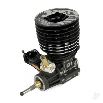 Force 21 R Car 5P ABC Rear Exhaust RC Car Nitro Engine (SG-Shaft)