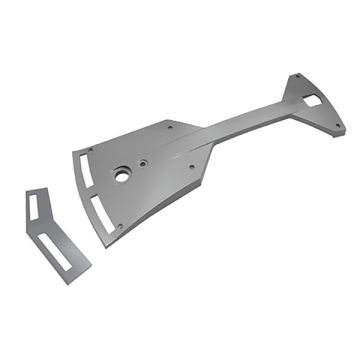 Fishing People Boat Handle With Grey Painting