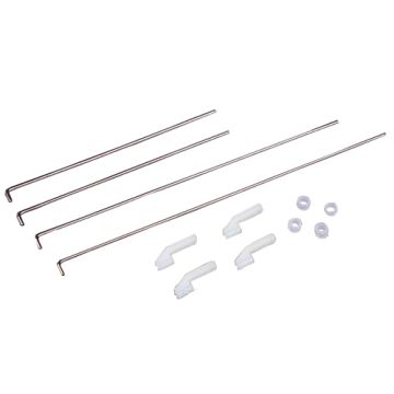 FMS 1.4m F3A Olympus Linkage Rod W/Clevis & Securing Rings