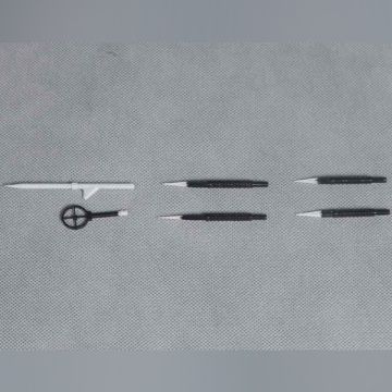 FMS P40b Flying Tiger 2016 (1.4) A/S Head,Gun + Sight