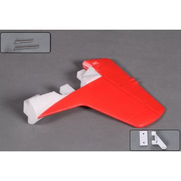 FMS 1400mm T28 Trojan V4 Vertical Stabiliser Red