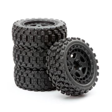 Fastrax Arrma Grom Wheel/Tyre 1/18 Set (4pc)