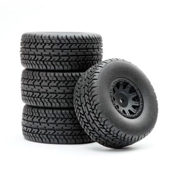 Fastrax Arrma Mojave Wheel/Tyre 1/18 Set (4pc)