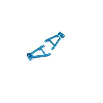 Fastrax Blue Aluminium Front Lower Suspension Arms fits Traxxas Mini Slash 