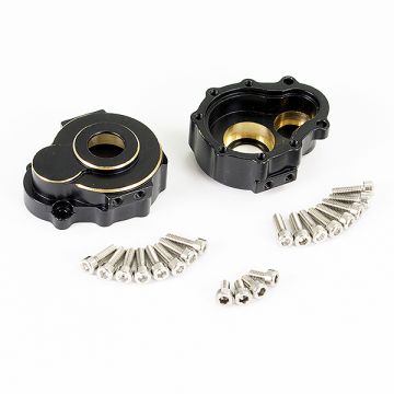Fastrax Trx-4 Brass Black Portal Drive Housing Outer F/R (2)