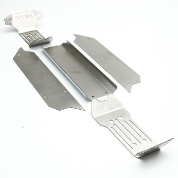 Fastrax Maxx Stainless Steel Chassis Armour Skid Plate Kit