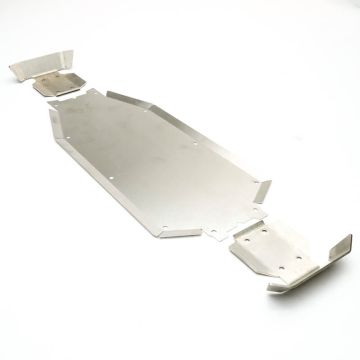 Fastrax Sledge Stainless Steel Chassis Armour Skid Plate Kit