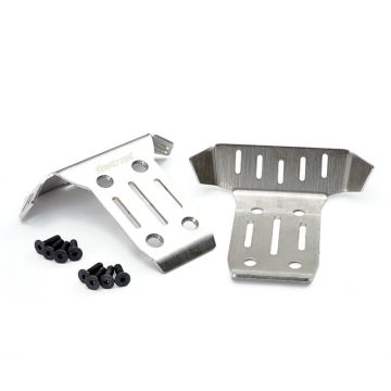 Fastrax Sledge Stainless Steel Front/Rear Armour Skid Plate Kit