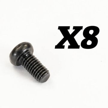 FTX Rokatan/Ramraider Round Head Cross Screw M3x6