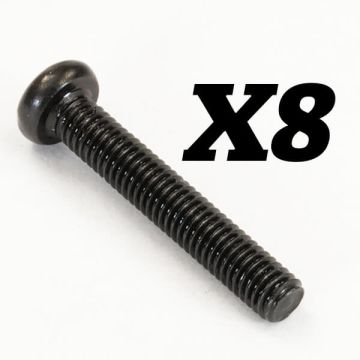 FTX Rokatan/Ramraider Round Head Cross Screw M3x18