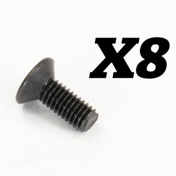 FTX Rokatan/Ramraider Flat Head Cross Screw M3x8