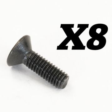 FTX Rokatan/Ramraider Flat Head Cross Screw M3x10
