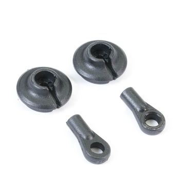 FTX Ramraider Shock Cups & Ends (2pc)