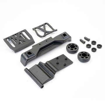 FTX Ramraider Rear Bumper & Wheelie Bar Set