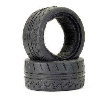 FTX Stinger Front 32mm Rubber Tyre W/Inserts (Pair)