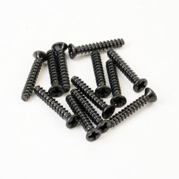 FTX Havok Flathead Self Tapping Screws 2 X 12mm (12pc)
