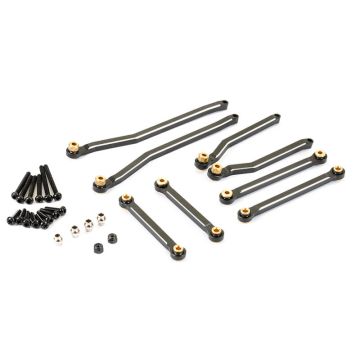 FTX Utah Aluminium High Clearance Link (Black)