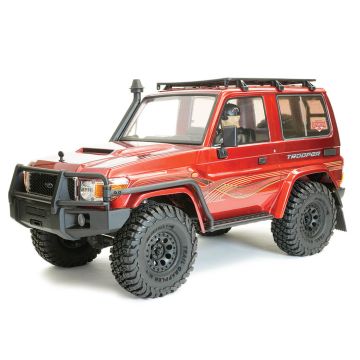 FTX 1:10 Outback Trooper 4x4 RTR RC Trail Crawler Truck - Red