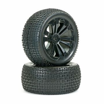 FTX Vantage Rear Micro Block Tyre Mounted Split Spoke (Pair)