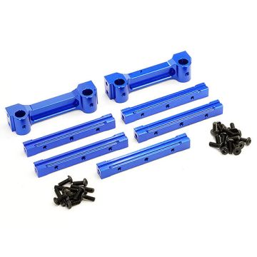 FTX Mauler Aluminium Chassis Brace Set - Blue