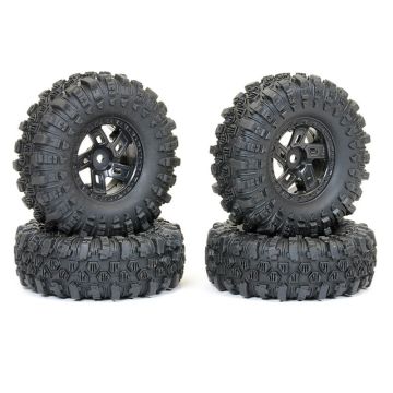 FTX 1/18 Supersoft Xl Gator 68mm Mounted Tyres (4)