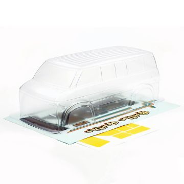 FTX Outback Mini XP Rock Van Clear Polycarbonate Body