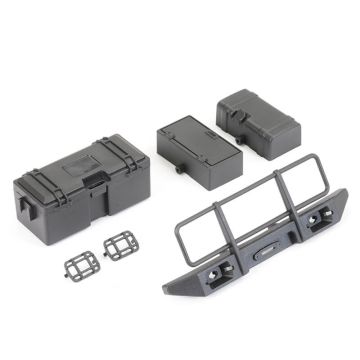 FTX Outback Mini XP Unitrak Battery Box & Bumper Set