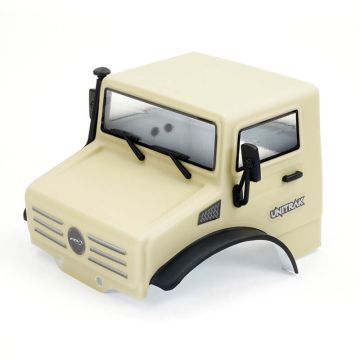 FTX 1/18 Outback Mini XP Evo Unimog Style RC Crawler Truck Body Shell - Sand