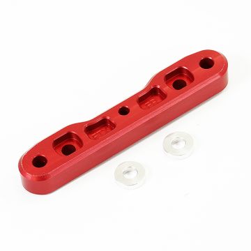 FTX DR8 Front FR Aluminium  Lower CNC Suspension Mount - Red