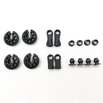 FTX DR8 Moulded Spring Cups, Shock Ends