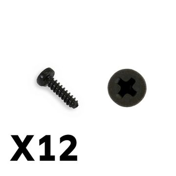 FTX Tracer Pan Head Self Tapping Screws Pbho2.6*10mm