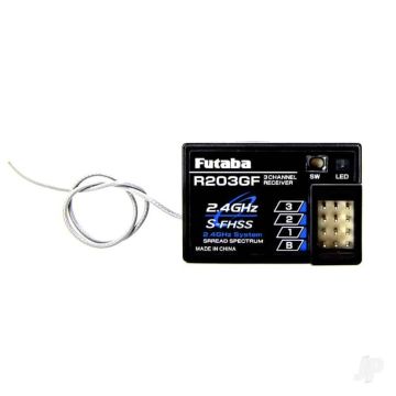 Futaba R203GF 3-channel Surface Receiver S-FHSS/FHSS